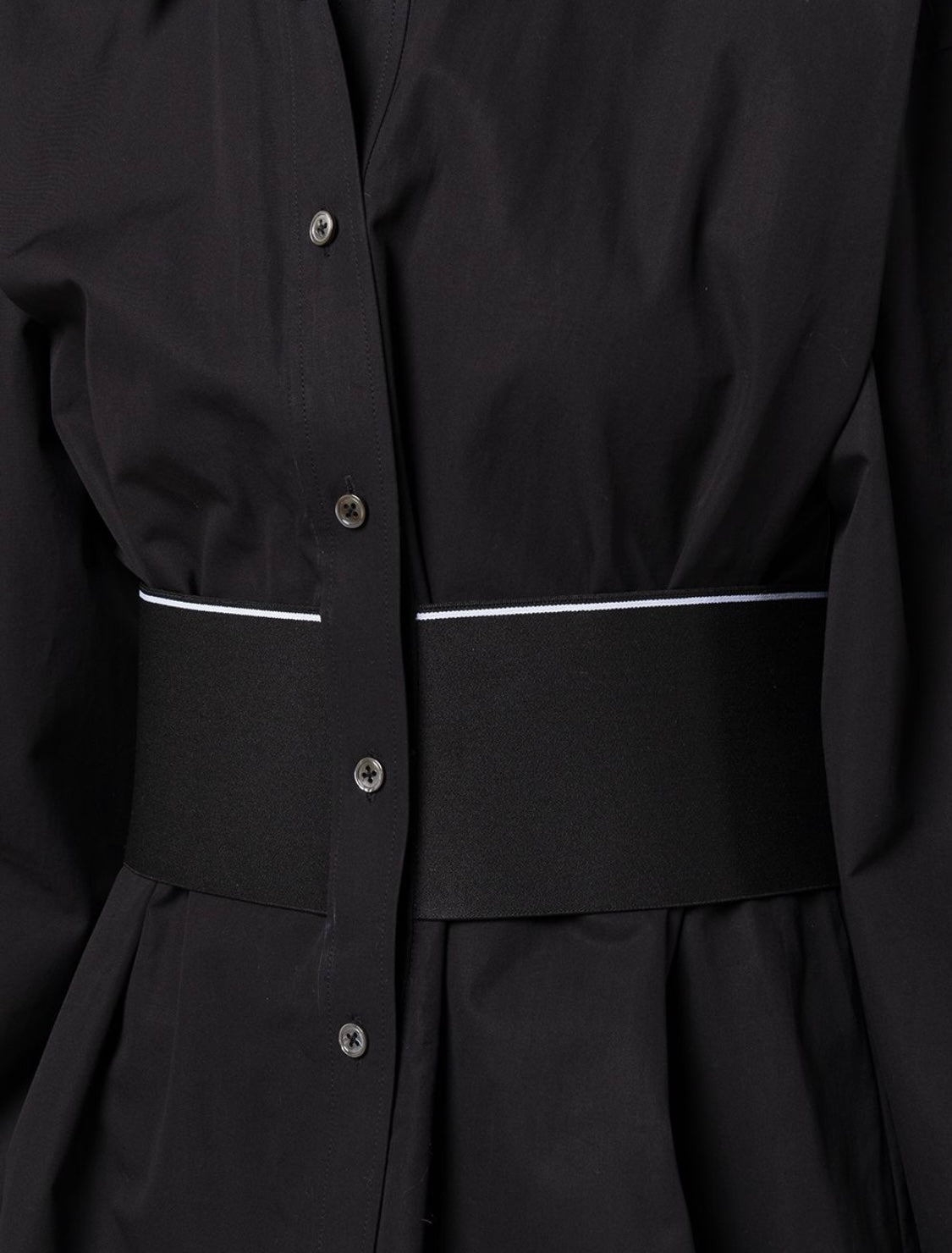 ALEXANDER WANG LOGO ELASTIC DRESS