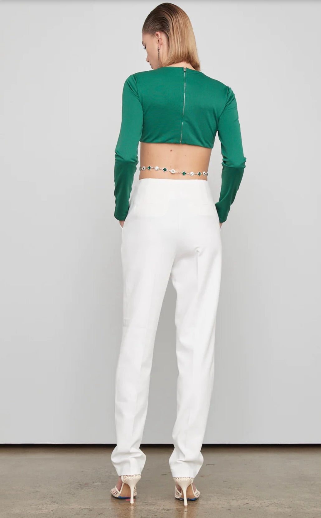 ATOIR LIGHTYEAR CUTOUT EMBELLISHED BODYSUIT