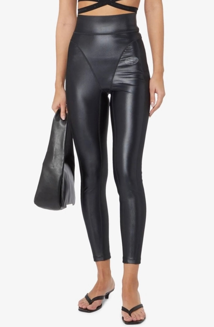 Alexander Wang Panty Line Legging In Active Tailoring In Silver Fox
