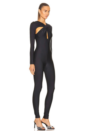 COPERNI CUTOUT BUTTERFLY JUMPSUIT WIITH MASK