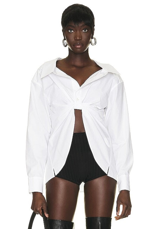 ALEXANDER WANG BUTTERFLY POPLIN SHIRT