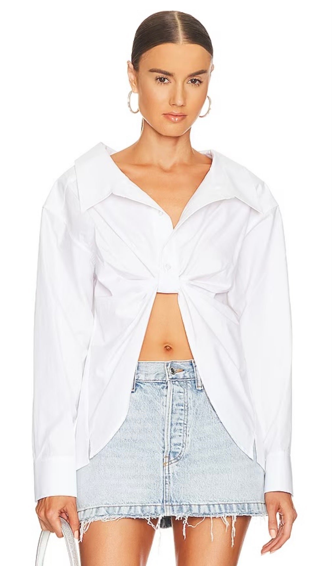 ALEXANDER WANG BUTTERFLY POPLIN SHIRT