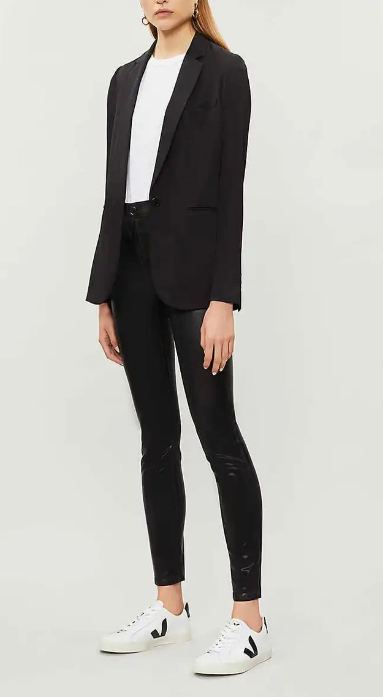 J BRAND MARIA HIGH RISE LEATHER LEGGING