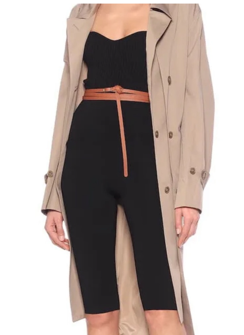 KHAITE “JANE” HIGH WAIST CROPPED LEGGING