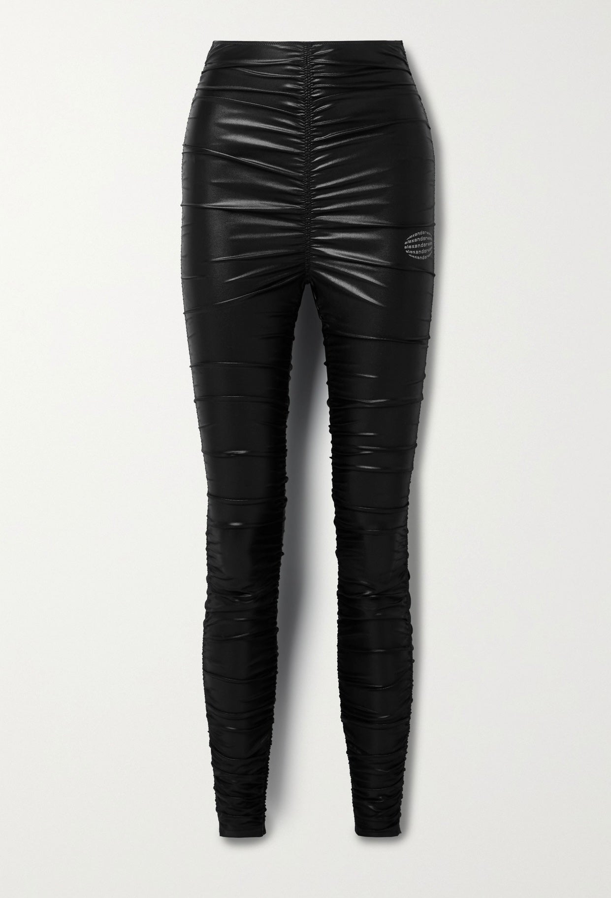 ALEXANDER WANG HIGH WAIST RUCHED LEGGING