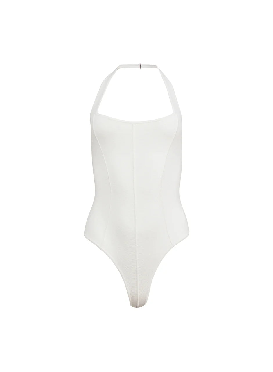 FLEUR DU MAL SOPHIA HALTER BODYSUIT