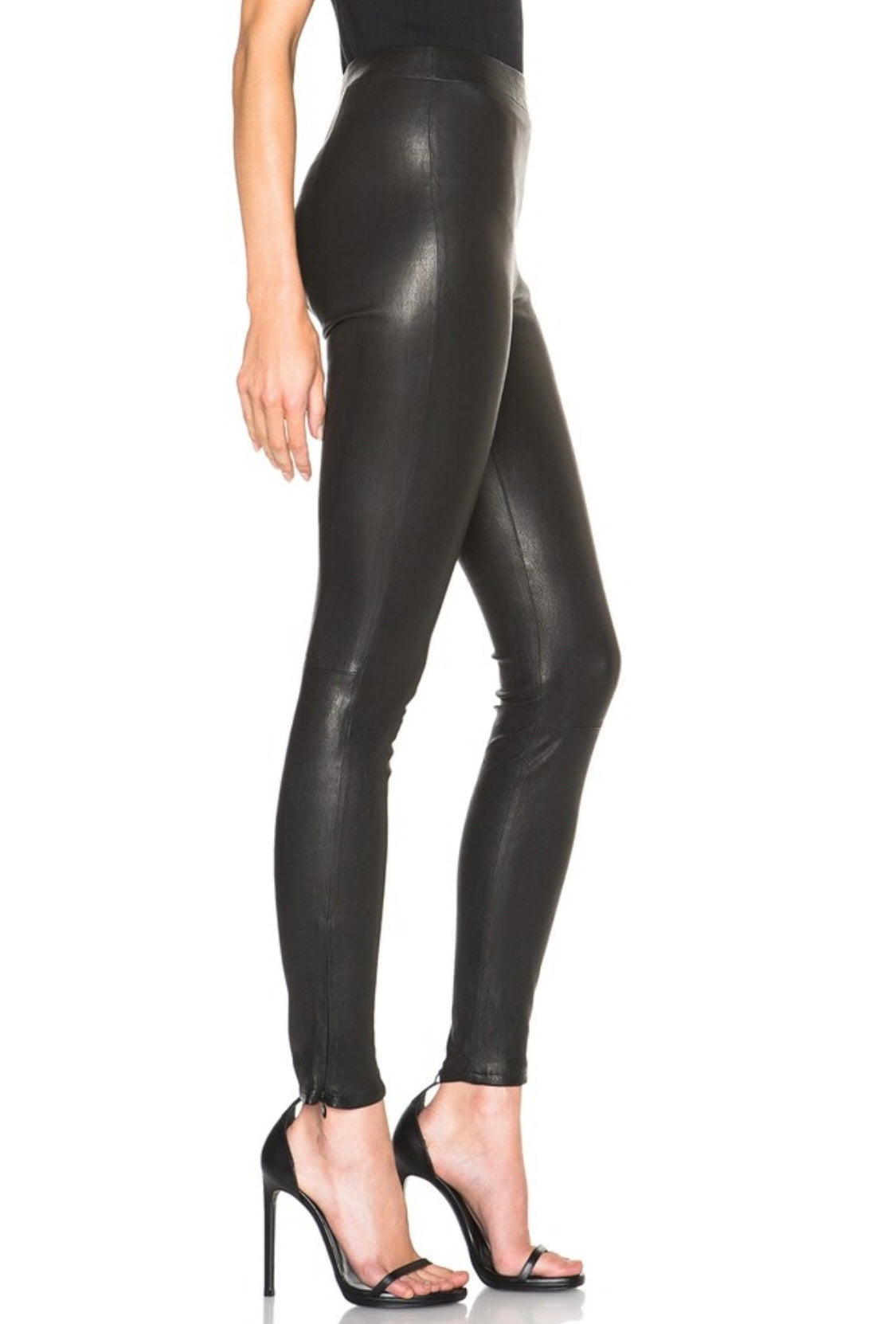 FRAME LE LEGGING HIGH WAIST LEATHER LEGGINGS