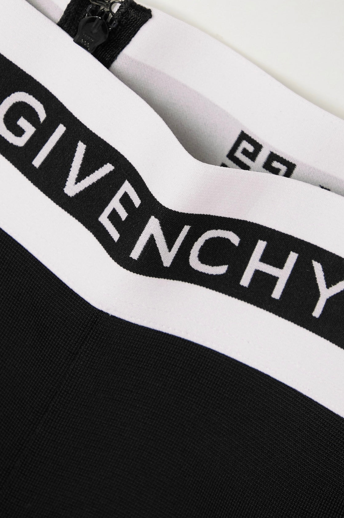 GIVENCHY 4G JACQUARD TRIMMED LEGGING