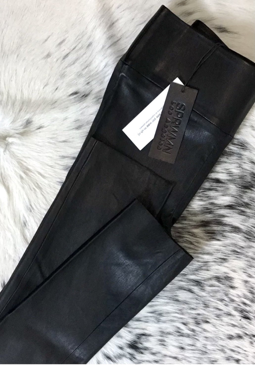 SPRWMN HIGH WAIST LEATHER LEGGING