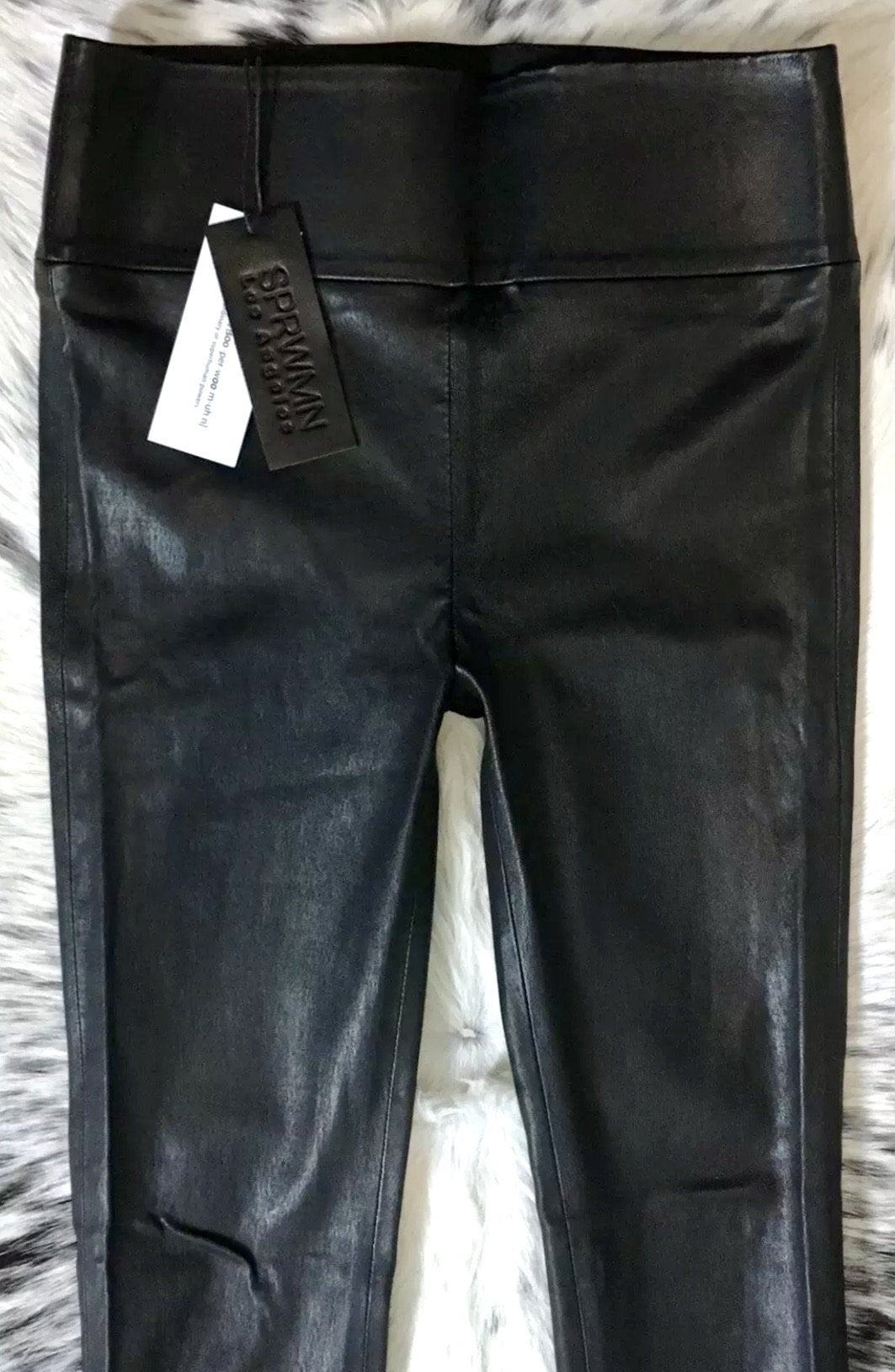 SPRWMN HIGH WAIST LEATHER LEGGING